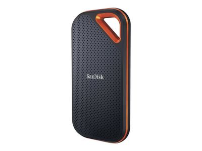 SanDisk Extreme PRO Portable V2 - SSD - 4 TB - ekstern (bærbar) - USB 3.2 Gen 2x2 - 256-bit AES