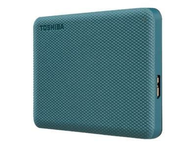 Toshiba Canvio Advance - Harddisk - 1 TB - ekstern (bærbar) - 2.5" - USB 3.2 Gen 1 - grønn