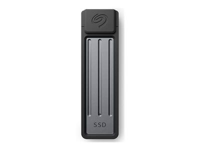 Seagate STMX1000400 - SSD - 1 TB - ultra-compact - ekstern (bærbar) - USB 3.2 Gen 2 (USB-C kontakt) - mørk grå - med Seagate Rescue Data Recovery