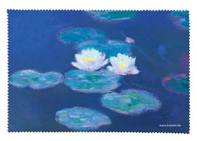 Puhdistusliinalasit Monet, lumpeen