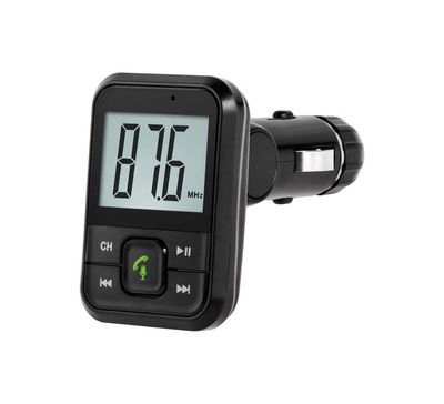 Bilsändare med Bluetooth-funktion och USB-port