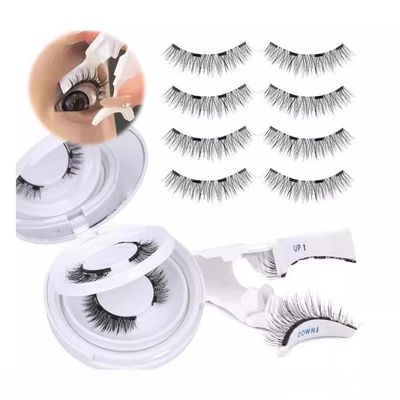 INF Magnetiske øyevipper - Rundt bokssett med applikator