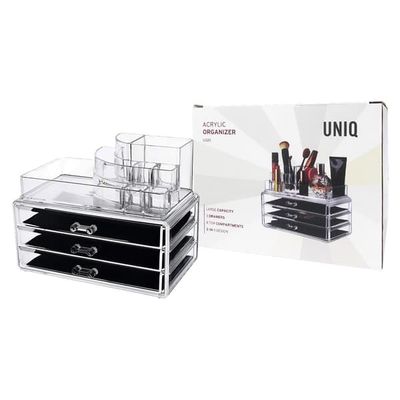 UNIQ UNIQ Sminkförvaring Makeup Organizer - 3 skuffer SF-1303