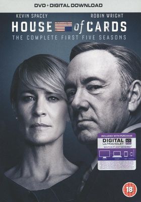 House of cards / Säsong 1-5 (20 DVD)