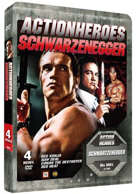 Arnold Schwarzenegger x 4 (4 DVD)