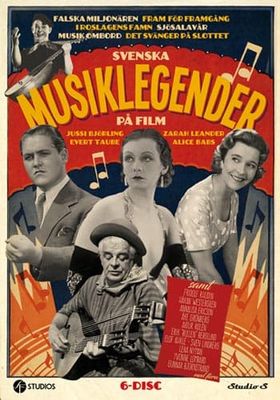 Svenska musiklegender på film (6 DVD)