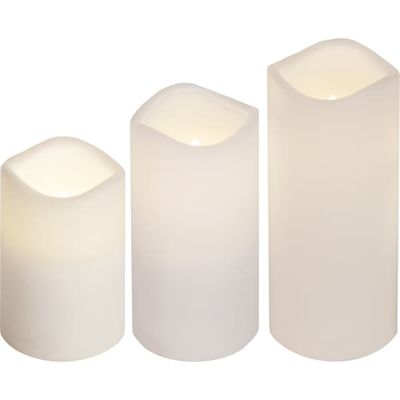 Blockljus Paul 3-pack Inne/Ute LED