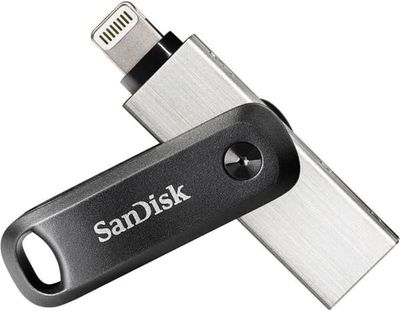 SanDisk 64 Gt:n iXpand Flash Drive Go, Lightning- ja USB 3.0 -liittimillä