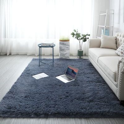 Lollanda Shaggy Matta, Enkel Modern Fluffy Vardagsrum Sovrum Ultra Mjuk mikrofiber - Flera färgval - 160×200cm