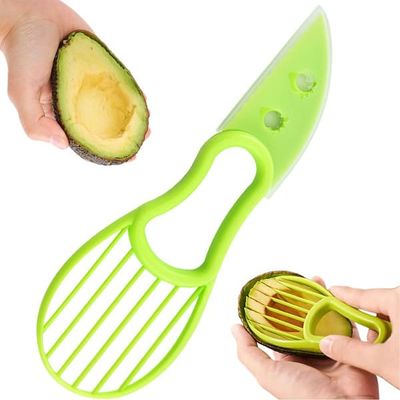 Multifunktionel Avocado-skræller & Frugtskræller i Plastik
