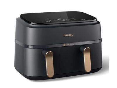 Philips Series 3000 NA352 - Varmluftsteker - 9 liter - 2.75 kW - koksgrå/kobber