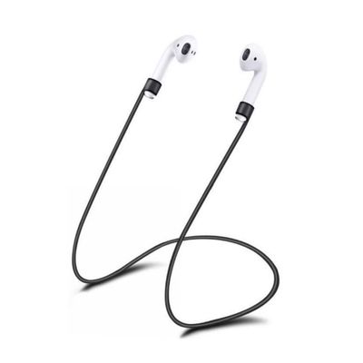 Black Apple AirPods 1/2/Pro stropp halstropp Hang rundt halsen