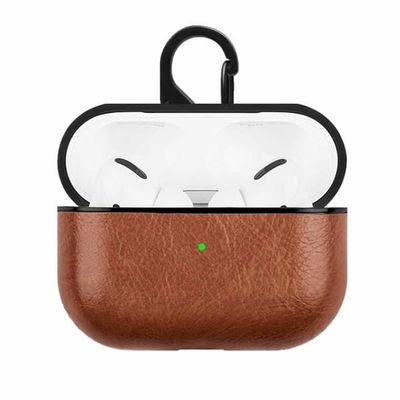 Ruskea omena airpods pro laukku kotelon suojakotelon nahka anna