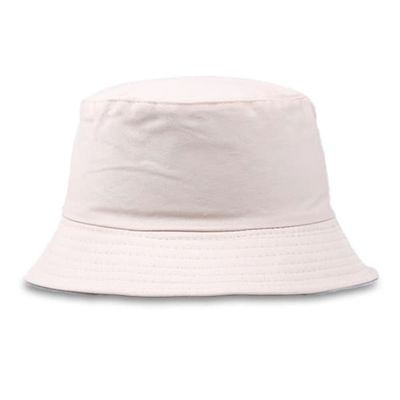 Beige fiskehatt bøtte hatehatt hatt