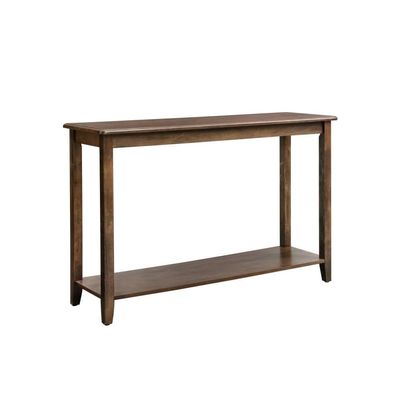 Konsolbord rustikt valnötsbrunt