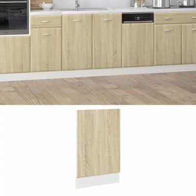 Front för diskmaskin “Lyon” - Tåligt och lättskött | Färg: Sonoma-ek | Storlek: 45x3x67 cm