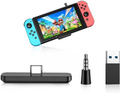 Bluetooth -adapter Kompatibel med Nintendo Switch / OLED / Lite, BT 5.0.