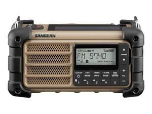 Sangean MMR99 - Multifunksjonell værradio med AM/FM-RBDS/Bluetooth, Desert Tan