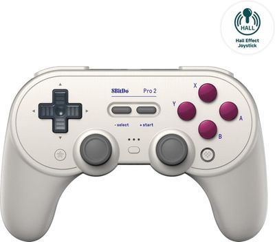 8Bitdo PRO 2 G Classic - Hall Edition trådløs spillkontroll, Switch / PC / Android