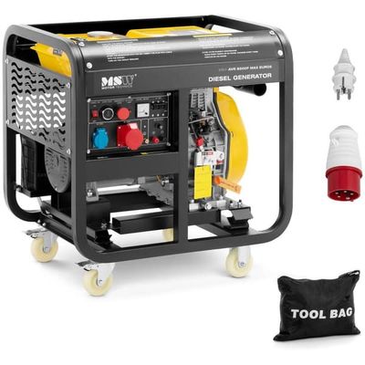 MSW - Dieselgenerator - 2830 / 8500 W - 30 L - 230/400 V - Portabel - AVR - Euro 5