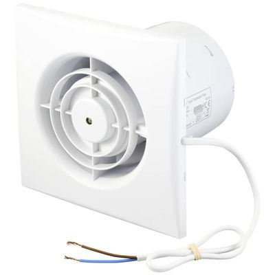 Sygonix Badrumsfläkt 230 V/AC 130 m³/h 100 mm