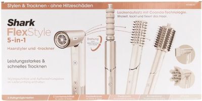 Shark Hårføner og curler Shark Haushaltsgeräte Multistyler Varm Beige 1650 W 2,5 m