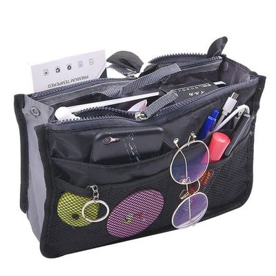 Bag in Bag Handbag insert Bag insert Black