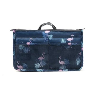 Taske i taske Håndtaskeindsats Taskeindsats Flamingo Dark Blue