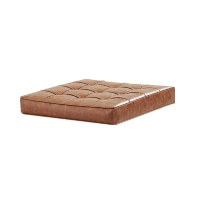 Berlin Ottoman kudde - Vintage brun