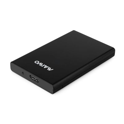 Maiwo K2568 USB 3.1 Gen1 5Gbps Ekstern Storage Cabin for opptil 2 TB 2.5 HDD og SSD 7mm og 9.5mm Støtte for UASP Tool Gratis Installasjon