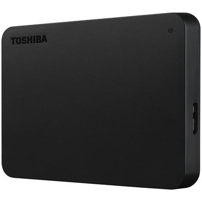 Toshiba Extern Hårddisk Hårddisk Canvio Basics Usb 3.0 1tb Svart