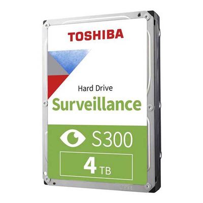 Toshiba Hårddisk Kör S300 Surveillance 3.5´´ 4tb Silver 3.5´´
