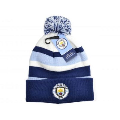 Manchester City FC Bronx Bobble strikket hue
