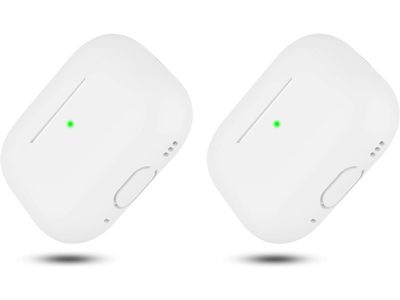 2x Hvidt Airpods PRO 2 silikone cover