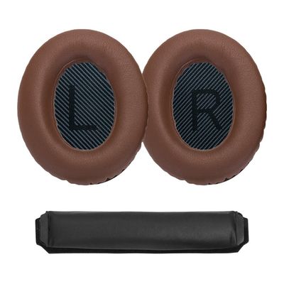 INF Öronkuddar och kudde för huvudbåge till Bose QC15 QC25 QC35 hörlurar