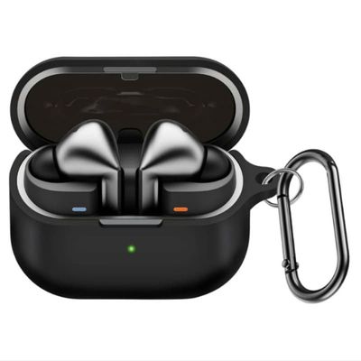 INF Beskyttende silikonetui til Samsung Galaxy Buds3/Buds3 Pro med karabinkrok