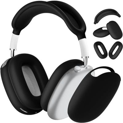 Silikonfodral för Apple AirPods Max hörlurar - Black