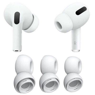 Ørepuder 6-pak Apple AirPods Pro - Hvid