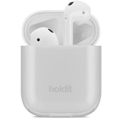 2 stykker Holdit Seethru Etui AirPods Hvid