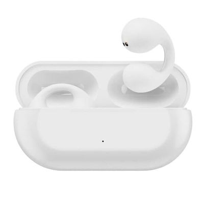 Øreklipp TWS Earklemmer Bluetooth 5.3 Trening Highspans White