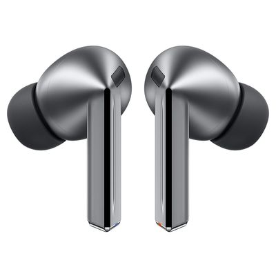 Samsung Galaxy Buds3 Pro – Eksklusivt Design med Adaptiv Støyreduksjon, Sølv