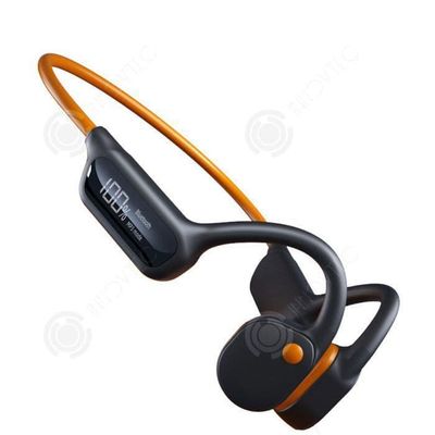 Knogon för bone conduction INN® IPX8 med 200 mAh batteri, bluetooth 5.3, 32G integrerat minneskort med LED digital visning.