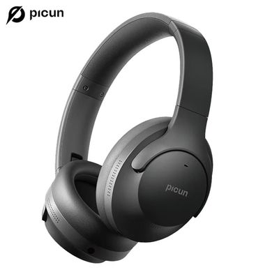 Picun ANC-05 MAX Svarta Over-the-Ear Bluetooth Hörlurar