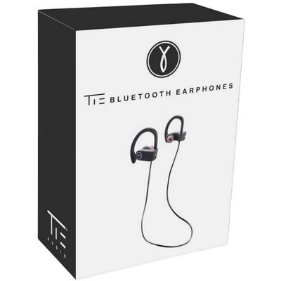 Tie Studio Bluetooth 4.1 Sport In Ear hörlurar Bluetooth Svart Headset, Volymkontroll, Svettresistent Sport