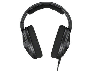 Sennheiser HD 569 - HD 5 - hörlurar med mikrofon - fullstorlek - kabelansluten - 3,5 mm kontakt - svart