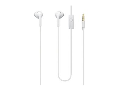 Samsung EHS61ASFWE - Ørepropper med mikrofon - ørepropp - kablet - 3,5 mm jakk - hvit