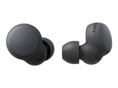 Sony LinkBuds S - True wireless-hodetelefoner med mikrofon - i øret - Bluetooth - aktiv støydemping - svart