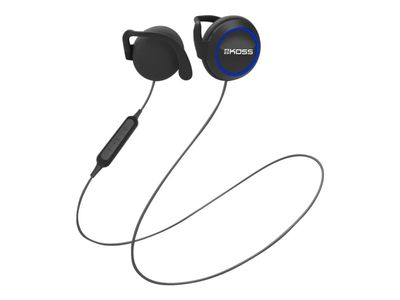 Koss BT221i - Hodetelefoner med mikrofon - on-ear - over-øret-montering - Bluetooth - trådløs - svart