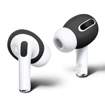AirPods Pro Anti Slip Hovedtelefoner Guard Silicone Black
