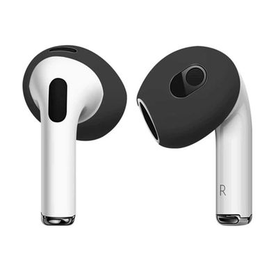 AirPods 3 Anti Slip Hovedtelefoner Switch Silicone Black